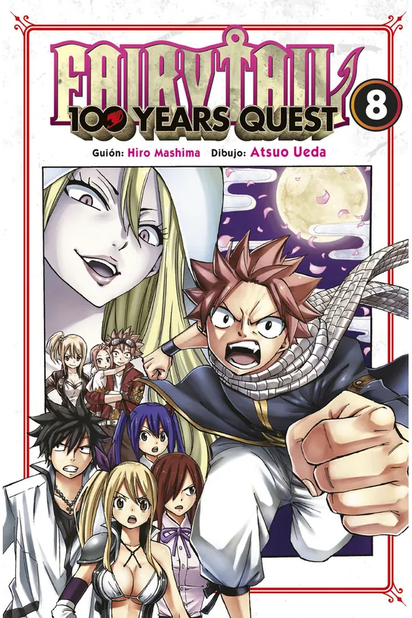 Portada del manga FAIRY TAIL 100 YEARS QUEST 8 - Yakuza Manga