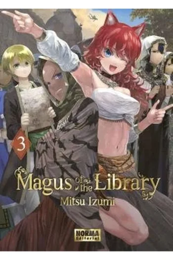 Portada del manga MAGUS OF THE LIBRARY 3 - Yakuza Manga