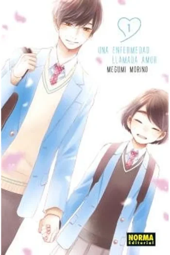 Portada del manga UNA ENFERMEDAD LLAMADA AMOR 1 - Yakuza Manga