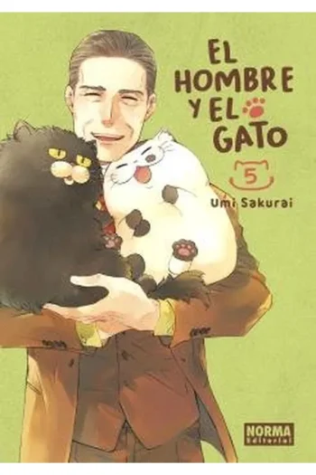 Portada del manga EL HOMBRE Y EL GATO 5 - Yakuza Manga