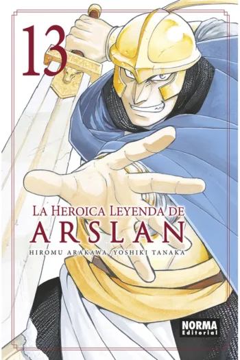 Portada del manga LA HEROICA LEYENDA DE ARSLAN 13 - Yakuza Manga