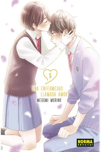 Portada del manga UNA ENFERMEDAD LLAMADA AMOR 5 - Yakuza Manga