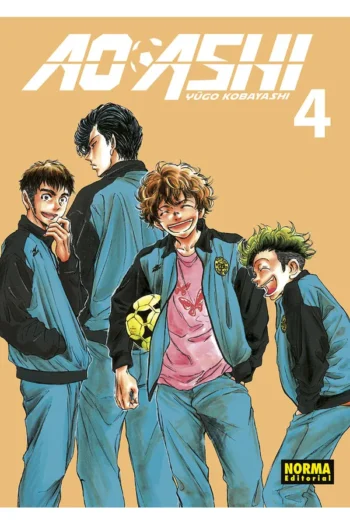 Portada del manga AO ASHI 4 - Yakuza Manga