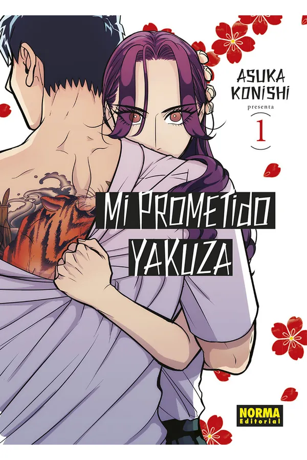 Portada del manga MI PROMETIDO YAKUZA 1 - Yakuza Manga