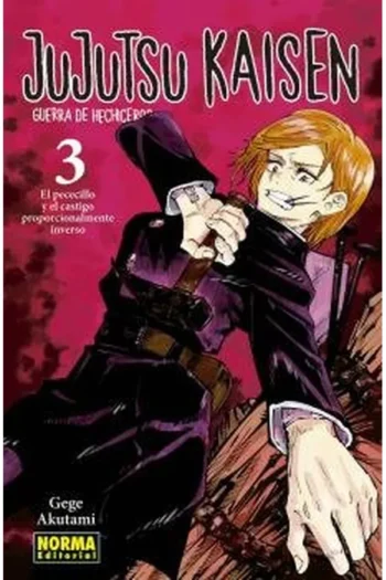 Portada del manga JUJUTSU KAISEN 3 NUEVA EDICIÓN - Yakuza Manga