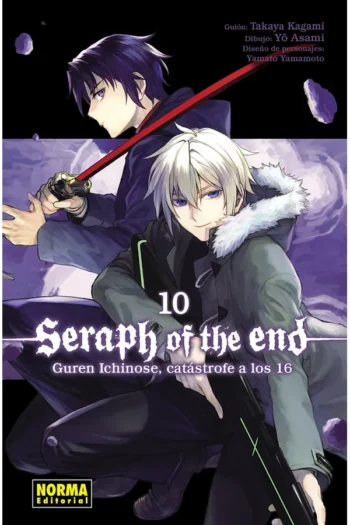 SERAPH OF THE END 10 GUREN ICHINOSE CATASTROFE A LOS 16