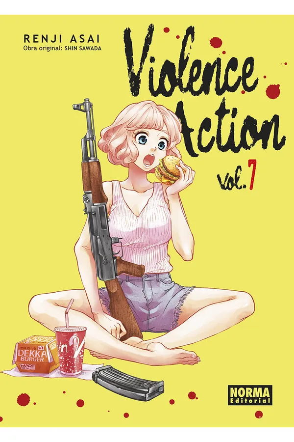 Portada del manga VIOLENCE ACTION 7 - Yakuza Manga