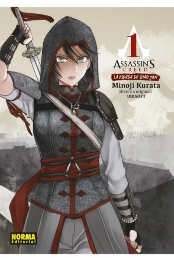 Portada del manga ASSASSINS CREED 1 LA ESPADA DE SHAO JUN - Yakuza Manga