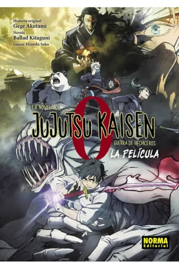 Portada del manga JUJUTSU KAISEN 0 LA NOVELA DE LA PELICULA - Yakuza Manga