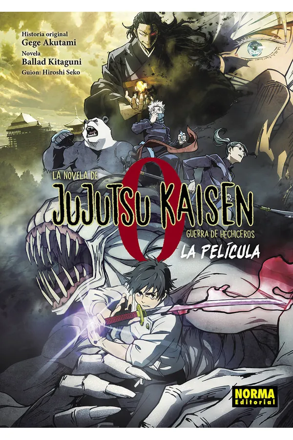 JUJUTSU KAISEN 0 LA NOVELA DE LA PELICULA