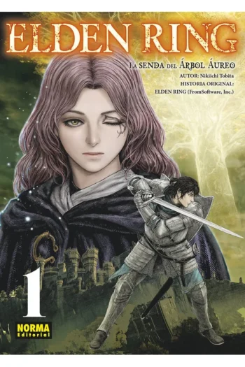 Portada del manga ELDEN RING 1 LA SENDA DEL ARBOL AUREO - Yakuza Manga