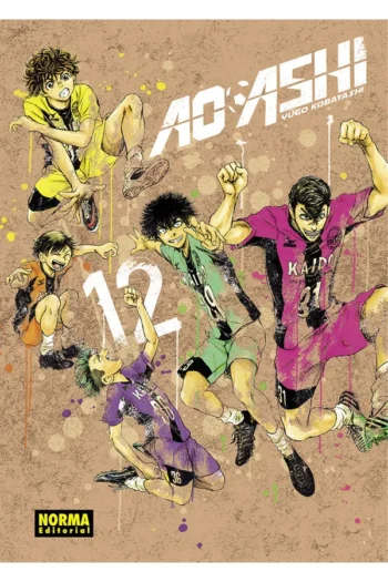 Portada del manga AO ASHI 12 - Yakuza Manga