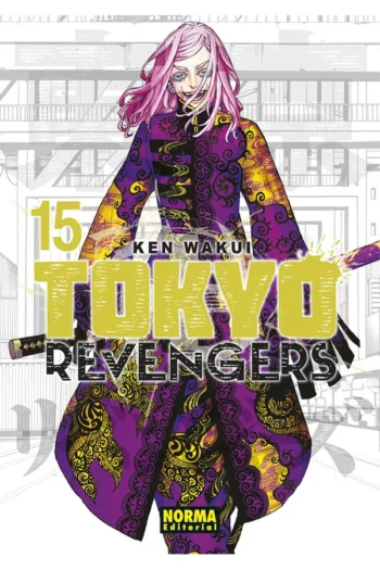 Portada del manga TOKYO REVENGERS 15 - Yakuza Manga