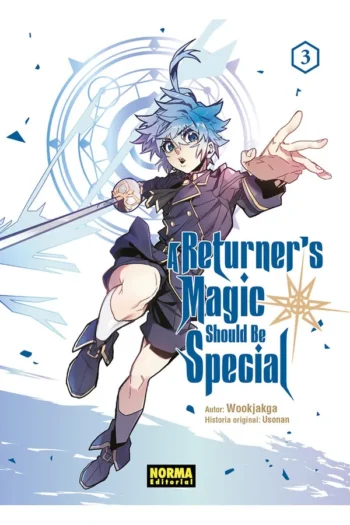 Portada del manga A RETURNERS MAGIC SHOULD BE SPECIAL 3 - Yakuza Manga