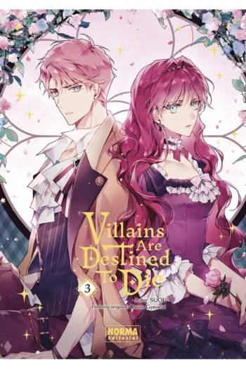 Portada del manga VILLAINS ARE DESTINED TO DIE 3 - Yakuza Manga