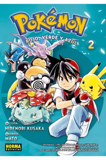 POKEMON 2 ROJO VERDE Y AZUL 2