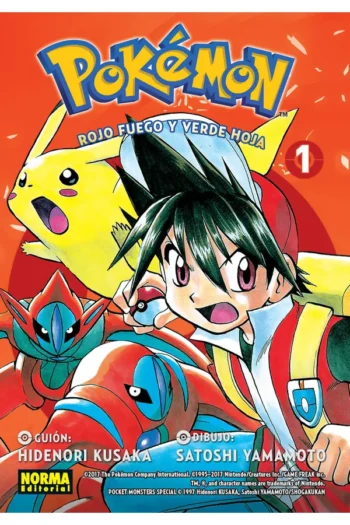 POKEMON 13 ROJO FUEGO Y VERDE HOJA 1