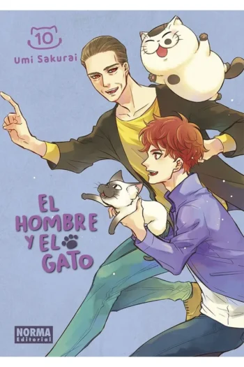 Portada del manga EL HOMBRE Y EL GATO 10 - Yakuza Manga