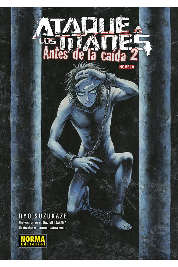 ATAQUE A LOS TITANES ANTES DE LA CAIDA NOVELA 2