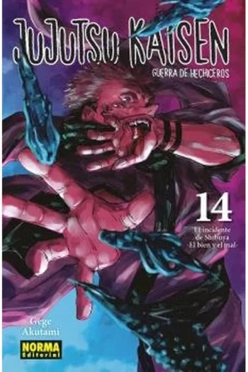 Portada del manga JUJUTSU KAISEN 14 NUEVA EDICIÓN - Yakuza Manga