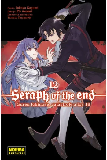 SERAPH OF THE END 12 GUREN ICHINOSE CATASTROFE A LOS 16