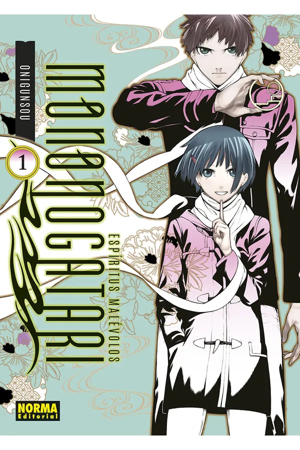 Portada del manga ESPIRITUS MALEVOLOS MONONOGATARI 1 - Yakuza Manga