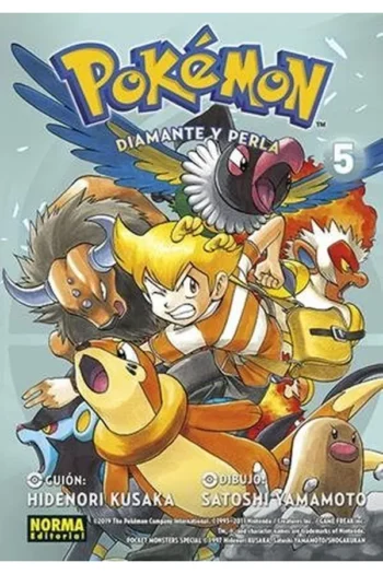 POKEMON 21 DIAMANTE Y PERLA 5