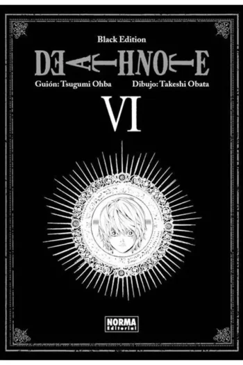 Portada del manga DEATH NOTE BLACK EDITION 6 - Yakuza Manga