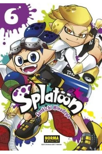 Portada del manga SPLATOON 6 - Yakuza Manga