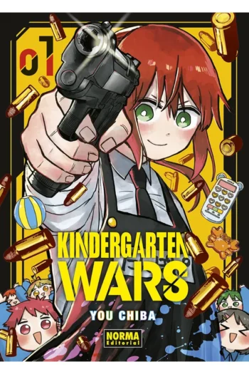 Portada del manga KINDERGARTEN WARS 1 - Yakuza Manga