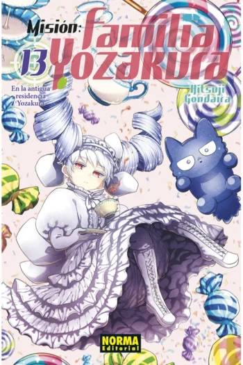 Portada del manga MISION FAMILIA YOZAKURA 13 - Yakuza Manga