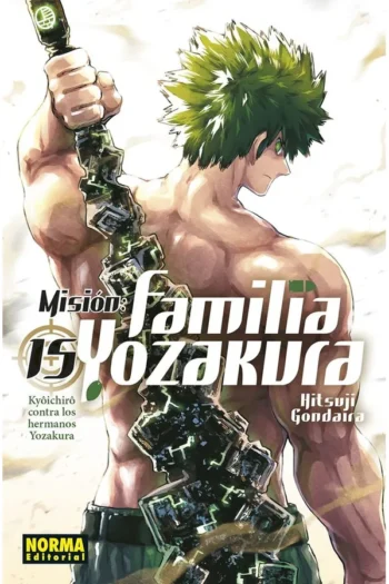 Portada del manga MISION FAMILIA YOZAKURA 15 - Yakuza Manga
