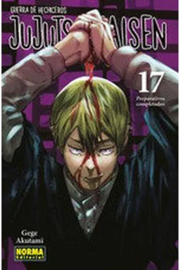 Portada del manga JUJUTSU KAISEN 17 NUEVA EDICIÓN - Yakuza Manga