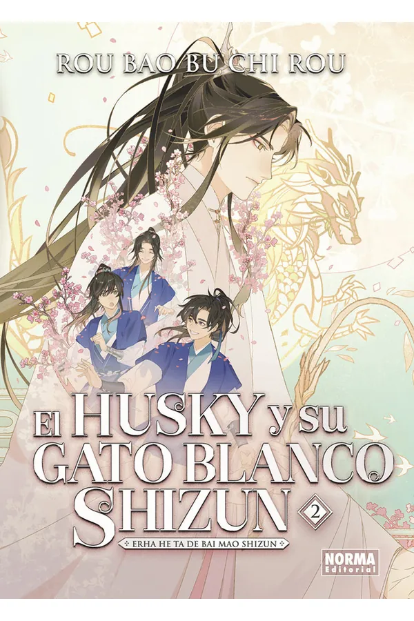Portada del manga EL HUSKY Y SU GATO BLANCO SHIZUN 2 NOVELA - Yakuza Manga