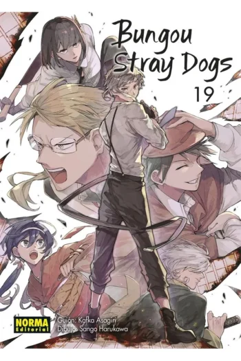 Portada del manga BUNGOU STRAY DOGS 19 - Yakuza Manga
