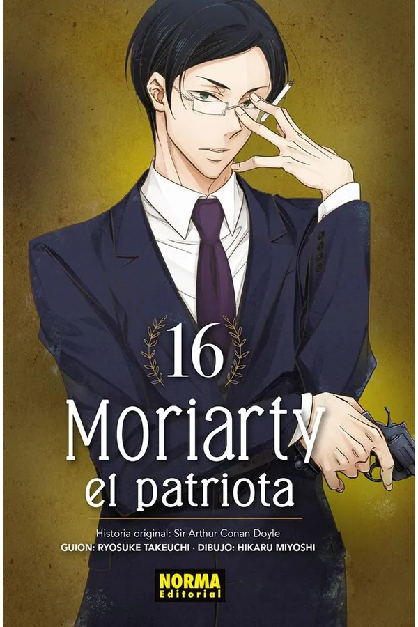 Portada del manga MORIARTY EL PATRIOTA 16 - Yakuza Manga