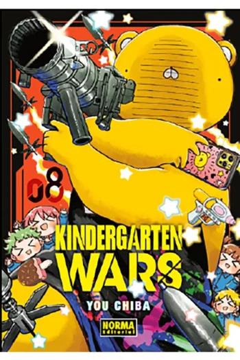 Portada del manga KINDERGARTEN WARS 8 - Yakuza Manga