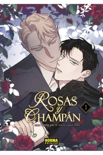 Portada del manga ROSAS Y CHAMPAN 1 - Yakuza Manga