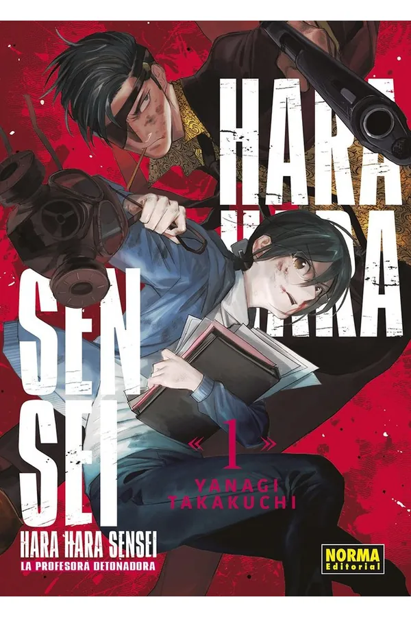 Portada del manga HARAHARA SENSEI 1 - Yakuza Manga