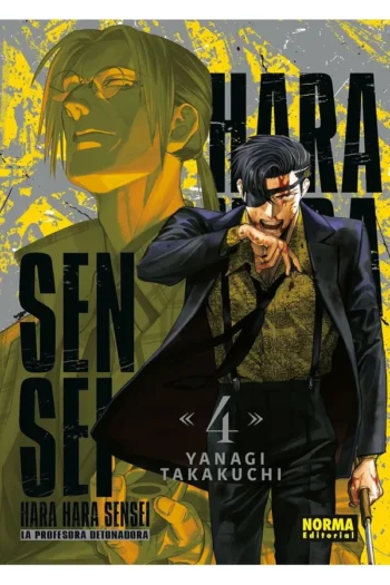 Portada del manga HARAHARA SENSEI 4 - Yakuza Manga