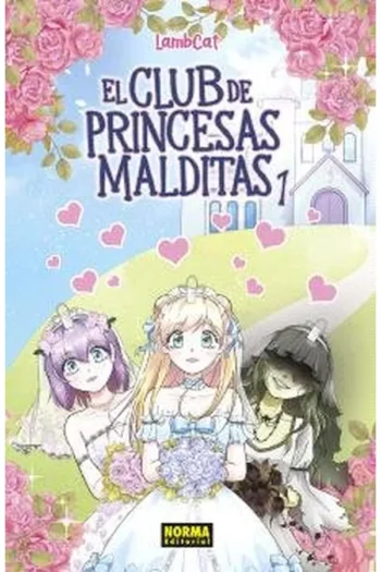 Portada del manga EL CLUB DE PRINCESAS MALDITAS 1 - Yakuza Manga