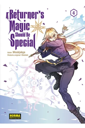 Portada del manga A RETURNERS MAGIC SHOULD BE SPECIAL 4 - Yakuza Manga