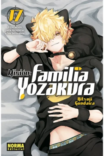 Portada del manga MISION FAMILIA YOZAKURA 17 - Yakuza Manga