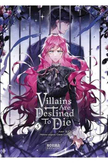 Portada del manga VILLAINS ARE DESTINED TO DIE 5 - Yakuza Manga