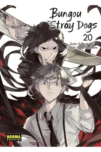 Portada del manga BUNGOU STRAY DOGS 20 - Yakuza Manga