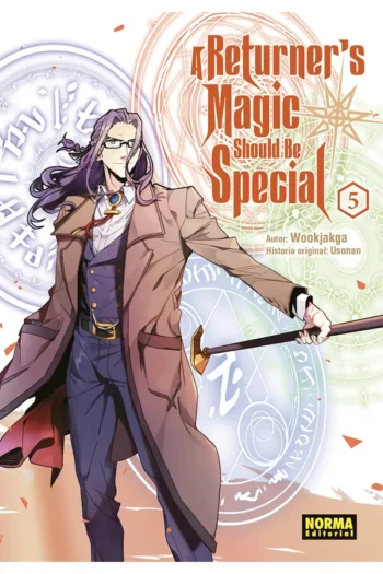 Portada del manga A RETURNERS MAGIC SHOULD BE SPECIAL 5 - Yakuza Manga