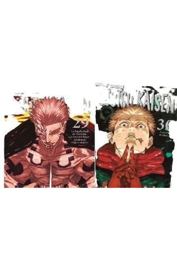 Portada del manga JUJUTSU KAISEN 29 Y 30 EDICION ESPECIAL - Yakuza Manga