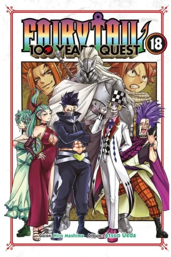 Portada del manga FAIRY TAIL 100 YEARS QUEST 18 - Yakuza Manga