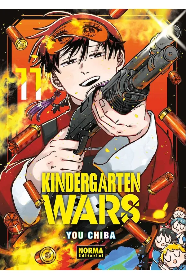 Portada del manga KINDERGARTEN WARS 11 - Yakuza Manga