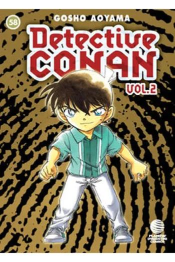 Portada del manga DETECTIVE CONAN II 58 - Yakuza Manga